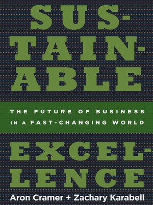 cover image of Sustainable Excellence